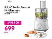 Makro Daily collection compact food processor 384698-each offer