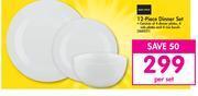 Makro Basic white 12 piece dinner set-per set offer