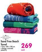Makro Home living sand free beach towel-each offer