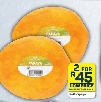 Pick n Pay PnP Papaya offer