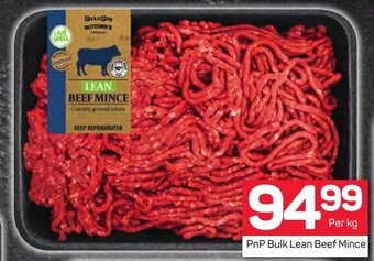 Pick n Pay PnP Bulk Lean Beef Mince offer