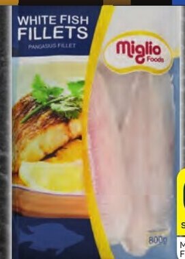 Pick n Pay Miglio Pangasius Fish Fillets 800g offer