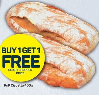Pick n Pay PnP Ciabatta 400g offer