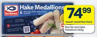 Pick n Pay Sea Harvest Hake Medallions 450g offer