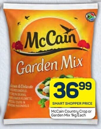 McCain Country Crop or Garden Mix 1kg Each