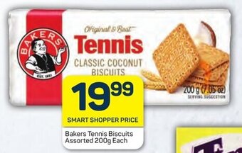 Pick n Pay Bakers Tennis Biscuits Assorted 200g Each offer