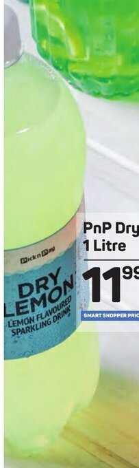 Pick n Pay PnP Dry Lemon 1 Litre offer