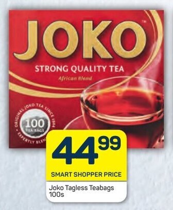 Pick n Pay Joko Tagless Teabags 100s offer