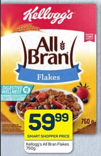 Pick n Pay Kellogg's All Bran Flakes 750g offer