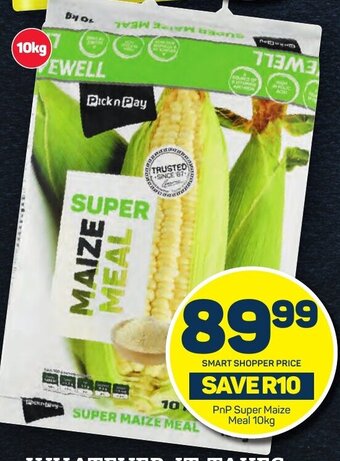 Pick n Pay PnP Super Maize Meal 10kg offer