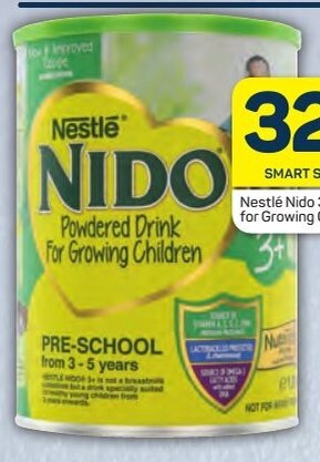 Nestlé Nido 3+ Powdered Drink for Growing Children 1.8kg
