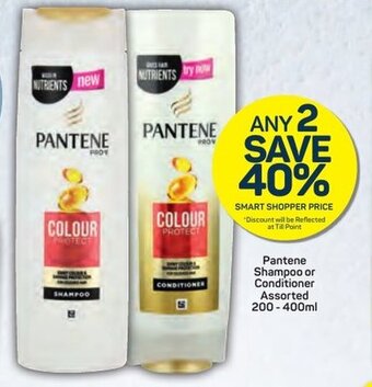 Pick n Pay Pantene Shampoo or Conditioner Assorted 200-400ml offer