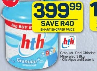 hth Granular Pool Chlorine Mineralsoft 8kg