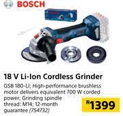 Builders Warehouse Bosch 18v li-ion cordless grinder offer