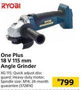 Builders Warehouse Ryobi one plus 18v 115mm angle grinder offer