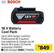 Builders Warehouse Bosch 18v battery cool pack offer
