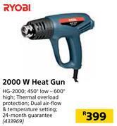 Builders Warehouse Ryobi 2000w heat gun offer