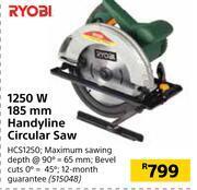 Ryobi 1250w best sale circular saw