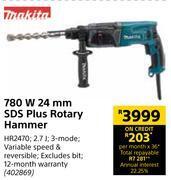 Makita 780w 24mm sds plus rotary hammer