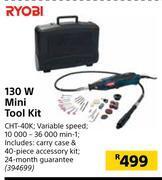 Builders Warehouse Ryobi 130w mini tool kit offer