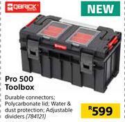 Builders Warehouse Qbrick pro 500 toolbox offer
