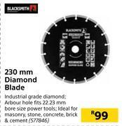 Builders Warehouse Blacksmith 230mm diamond blade offer