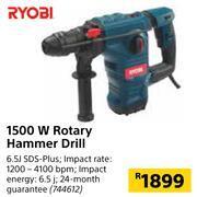 Builders Warehouse Ryobi 1500w rotary hammer drill offer