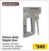 Builders Warehouse Mastercraft heavy-duty staple gun offer