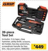 Builders Warehouse Grip 39-piece tool set 488081 offer