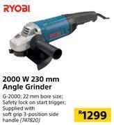 Builders Warehouse Ryobi 2000w 230mm angle grinder offer