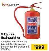 Builders Warehouse Intasafety 9kg fire extinguisher offer