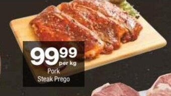 Checkers Pork Steak Prego offer