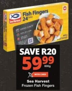 Checkers Sea Harvest Frozen Fish Fingers offer