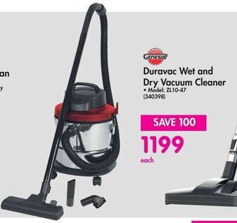 Makro GENESIS Duravac Wet and Dry Vacuum Cleaner offer
