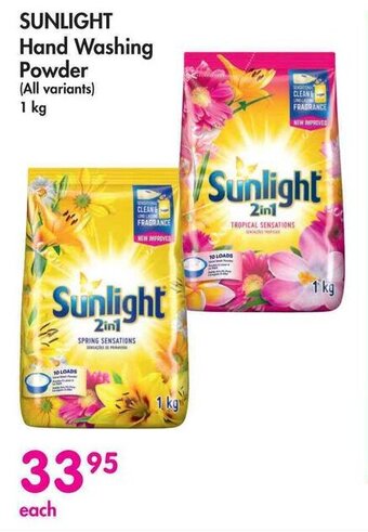 Makro SUNLIGHT Hand Washing Powder 1kg offer