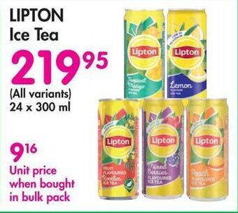 Makro LIPTON Ice Tea 24x300ml offer