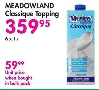 Makro MEADOWLAND Classique Topping 6x1L offer