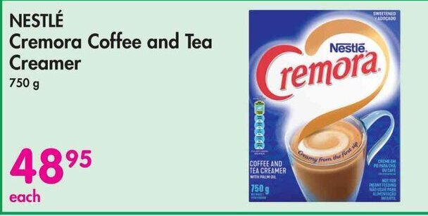 NESTLÉ Cremora Coffee and Tea Creamer 750g offer at Makro