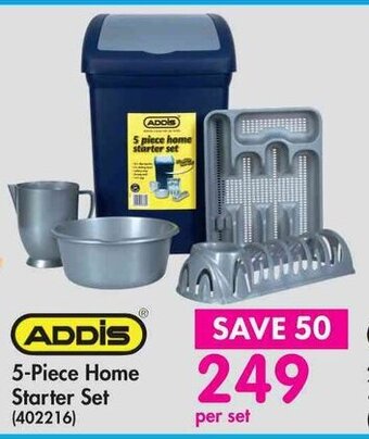 Makro ADDIS 5 piece home starter set offer