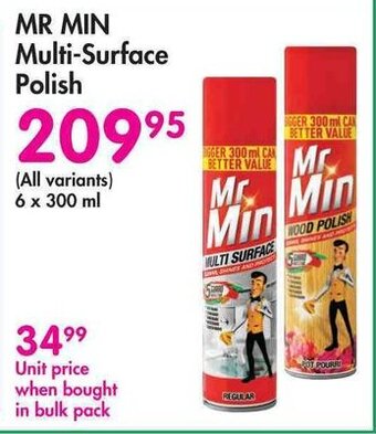 Makro MR MIN Multi-Surface Polish 6x300ml offer