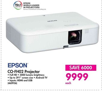 Makro EPSON CO-FH02 Projector offer