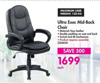 Makro Ultra Exec Mid-Back Chair offer