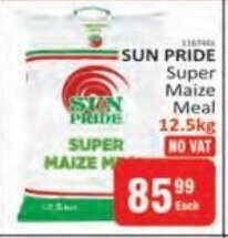 KitKat Cash and Carry SUN PRIDE Super Maize Meal 12.5kg offer