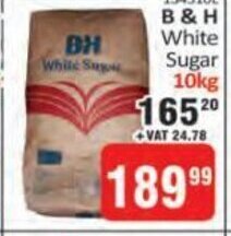 KitKat Cash and Carry B&H White Sugar 10kg offer