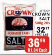 KitKat Cash and Carry CROWN SALT 500g 20s offer