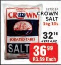 KitKat Cash and Carry CROWN SALT 1kg 10s offer