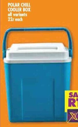 POLAR CHILL COOLER BOX all variants 22L each