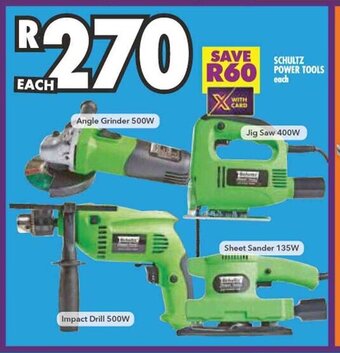 SCHULTZ POWER TOOLS
