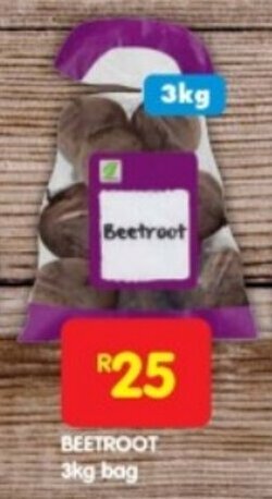Shoprite BEETROOT 3kg bag offer