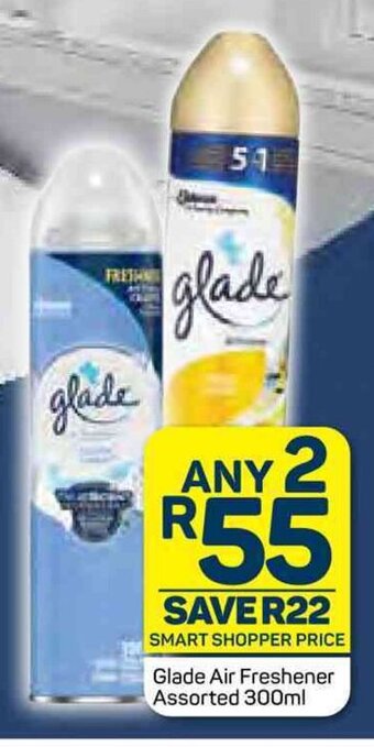 Pick n Pay Glade Air Freshener Assorted 300ml offer